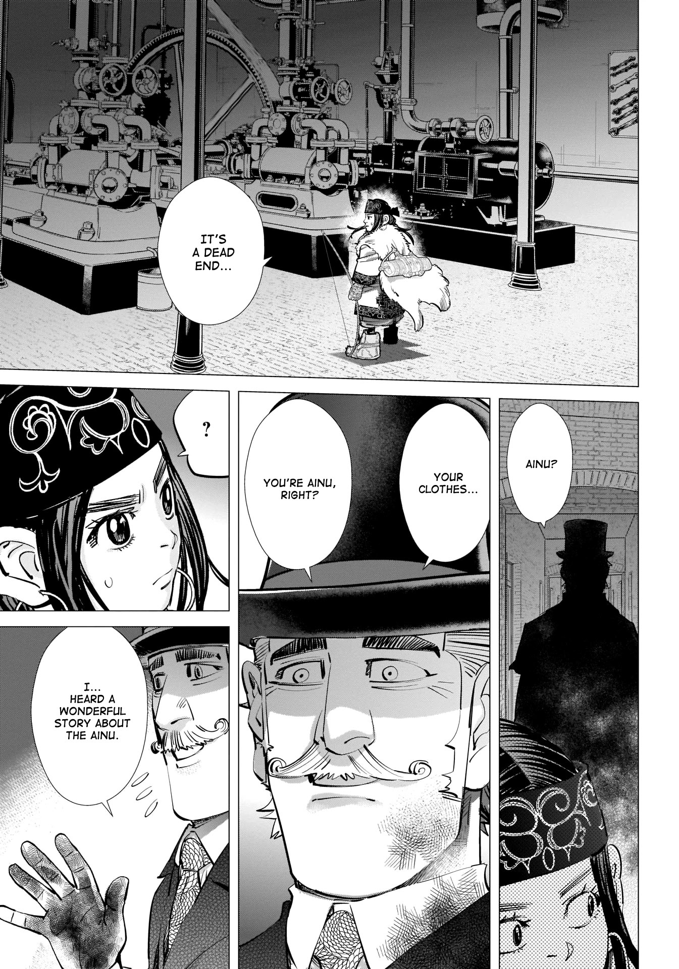 Golden Kamui Chapter 254 page 12 - Chapter 254: Cornered Rat