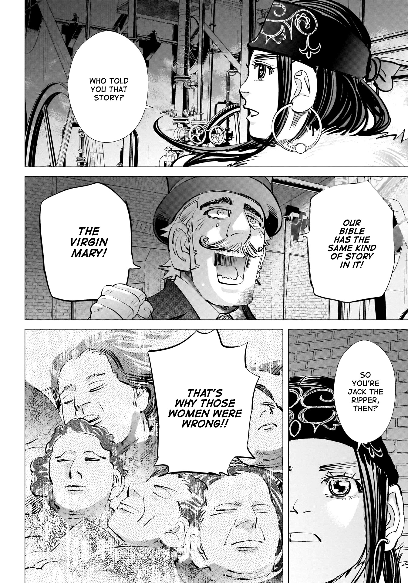 Golden Kamui Chapter 254 page 15 - Chapter 254: Cornered Rat