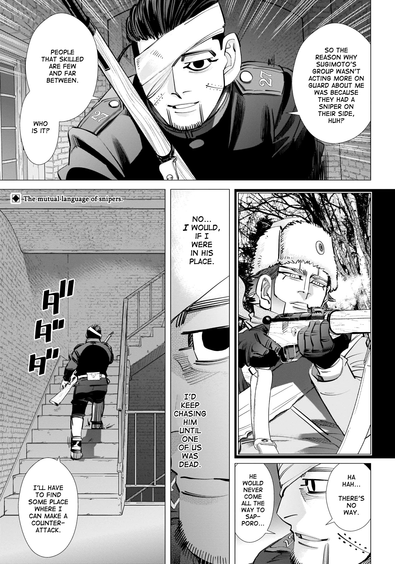 Golden Kamui Chapter 254 page 2 - Chapter 254: Cornered Rat