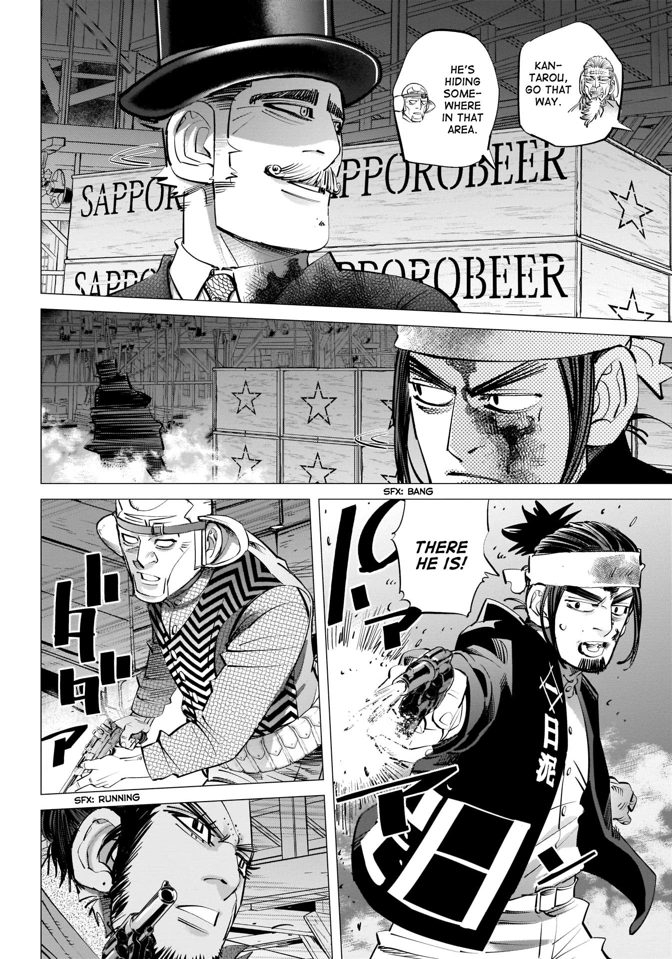 Golden Kamui Chapter 254 page 3 - Chapter 254: Cornered Rat