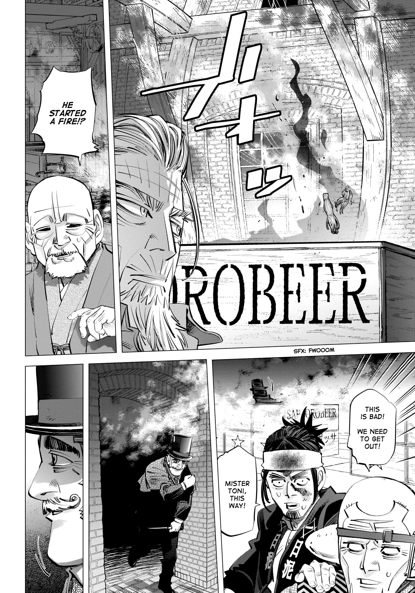 Golden Kamui Chapter 254 page 5 - Chapter 254: Cornered Rat