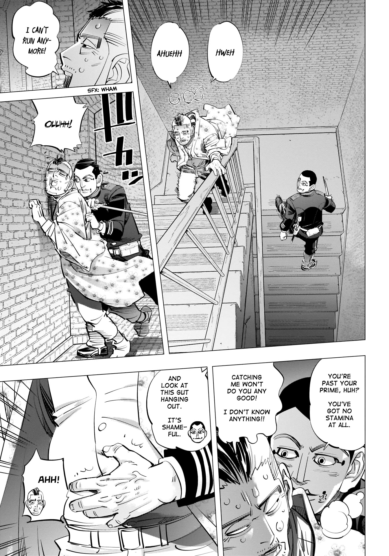 Golden Kamui Chapter 254 page 6 - Chapter 254: Cornered Rat