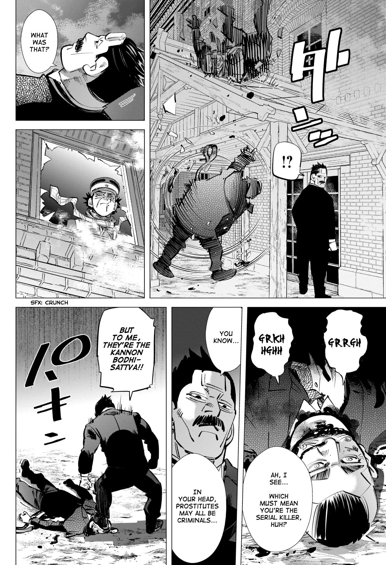 Golden Kamui Chapter 255 page 10 - Chapter 255: Sugimoto the Ripper