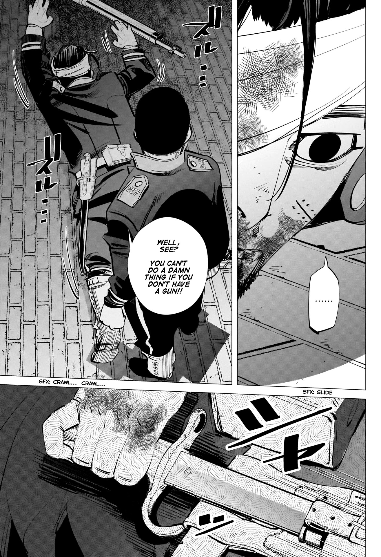 Golden Kamui Chapter 255 page 15 - Chapter 255: Sugimoto the Ripper