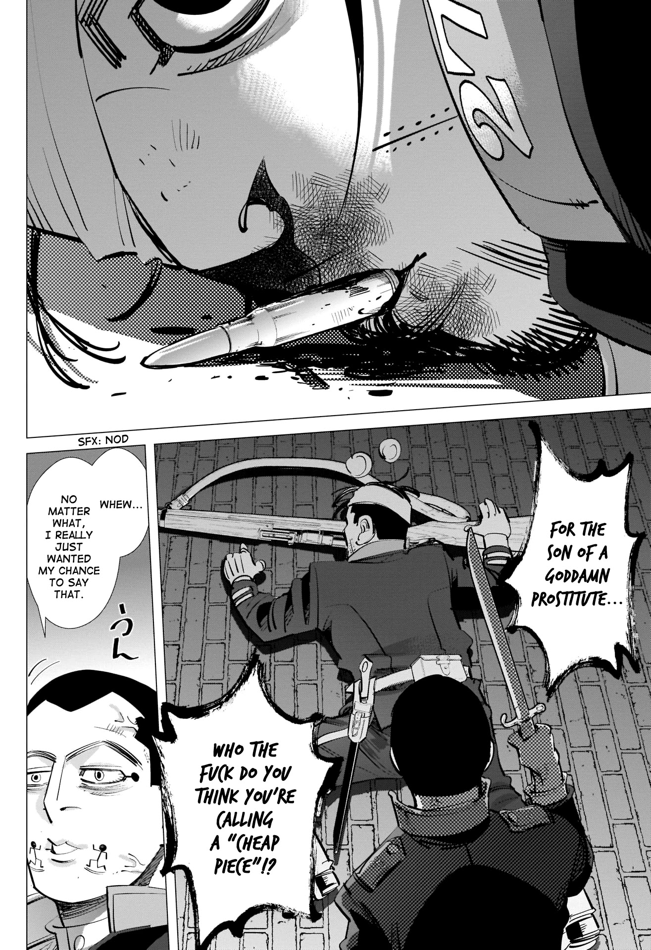 Golden Kamui Chapter 255 page 16 - Chapter 255: Sugimoto the Ripper
