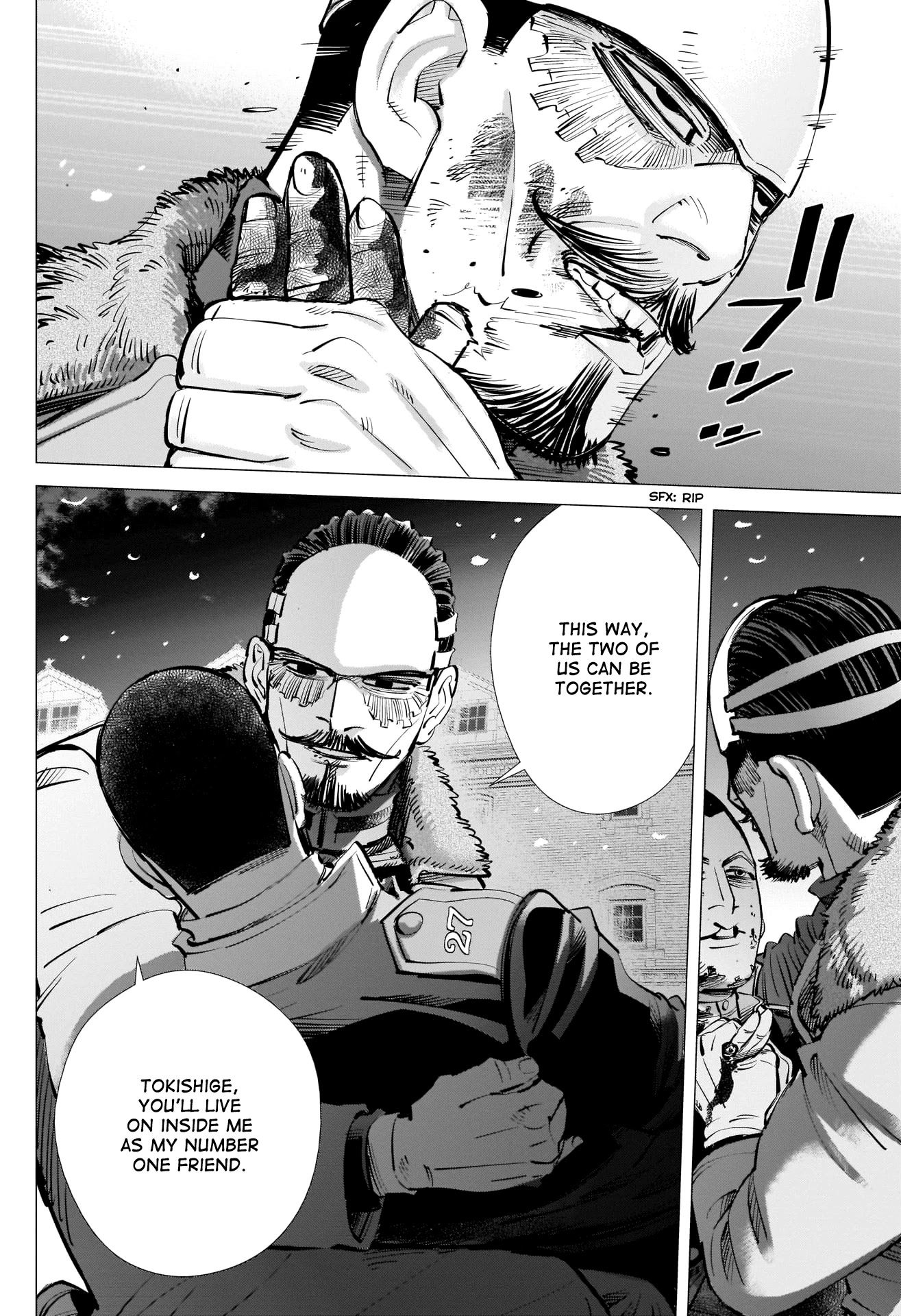 Golden Kamui Chapter 256 page 16 - Chapter 256: Tokushirou's Number One