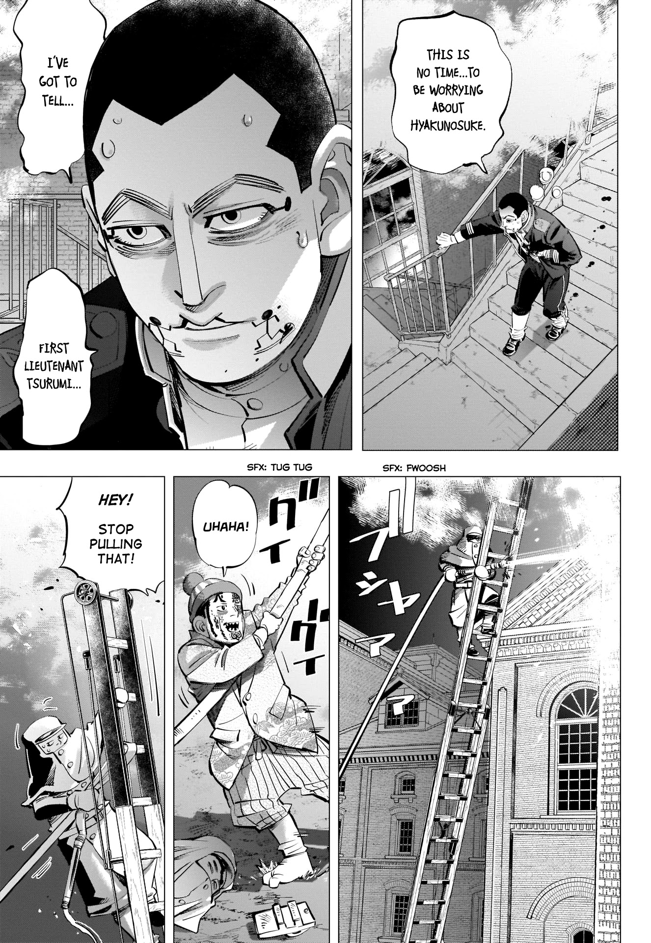 Golden Kamui Chapter 256 page 3 - Chapter 256: Tokushirou's Number One