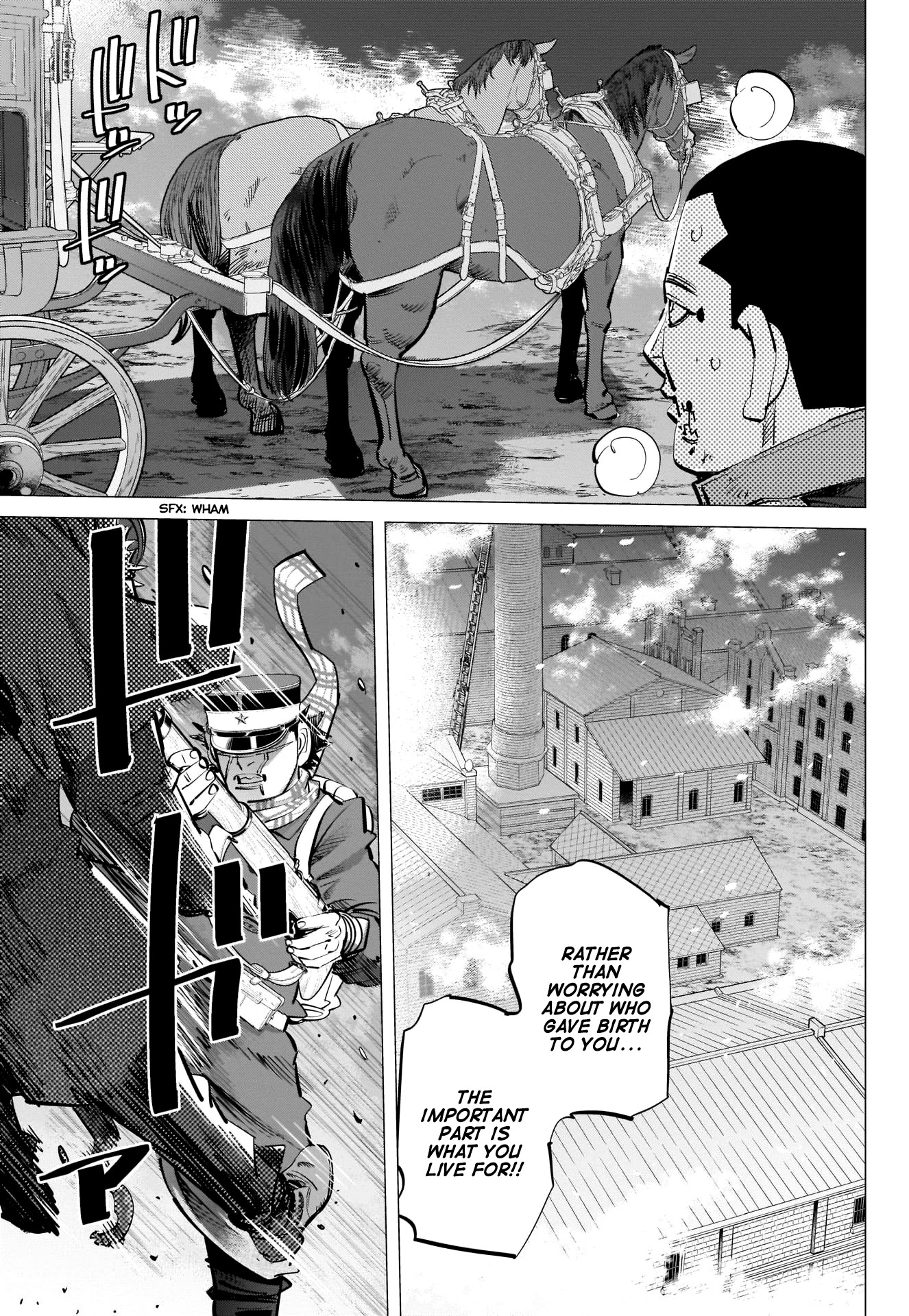 Golden Kamui Chapter 256 page 5 - Chapter 256: Tokushirou's Number One
