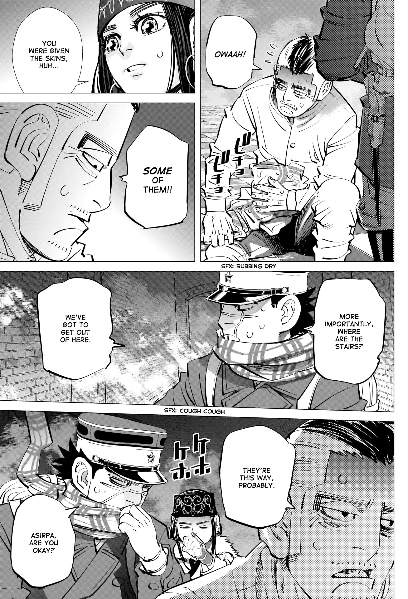 Golden Kamui Chapter 257 page 15 - Chapter 257: Disappointed Face