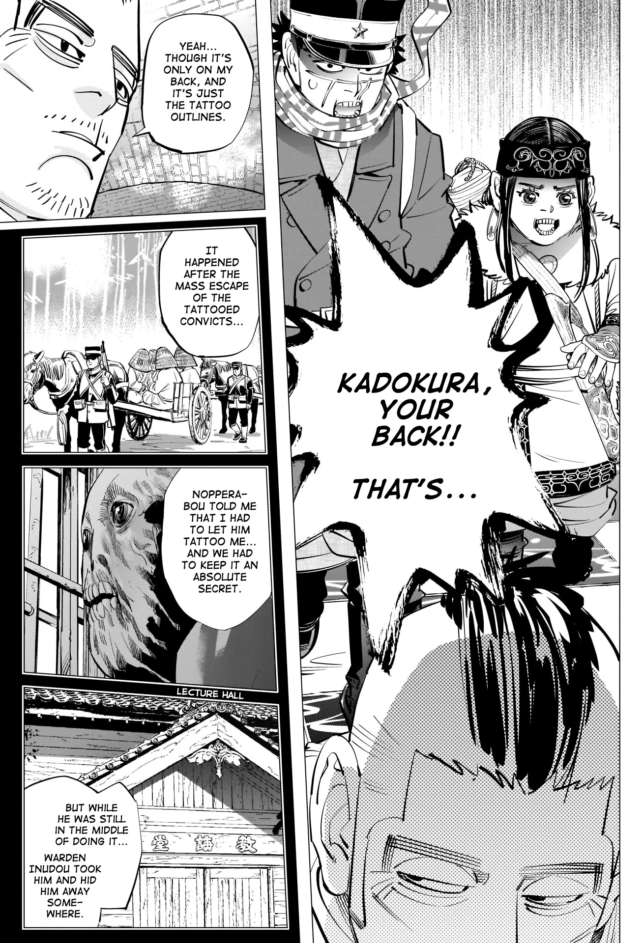 Golden Kamui Chapter 257 page 17 - Chapter 257: Disappointed Face
