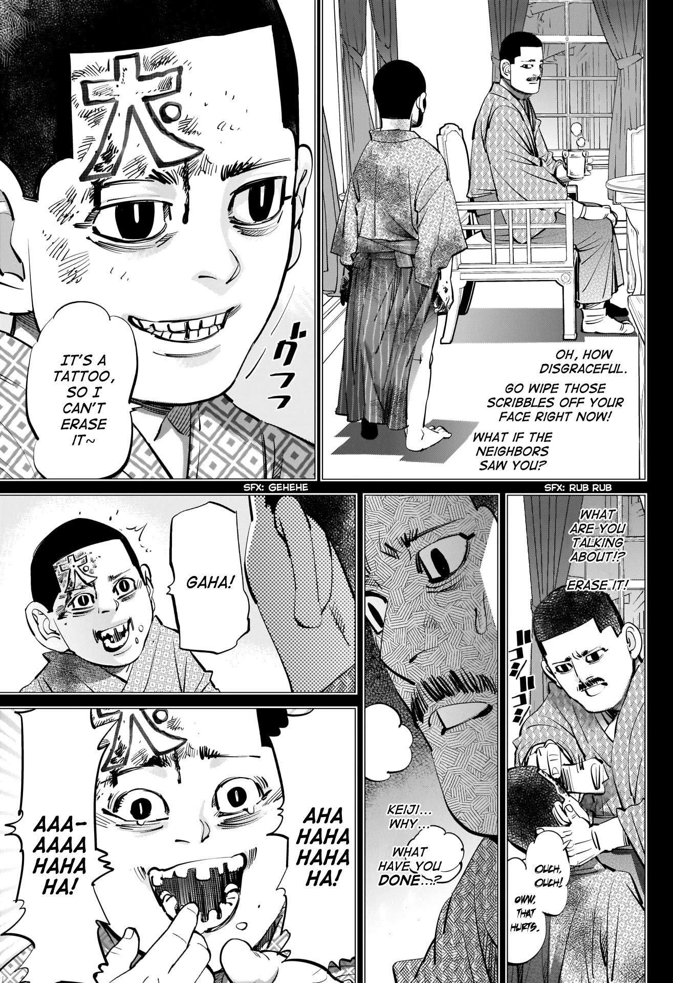 Golden Kamui Chapter 257 page 3 - Chapter 257: Disappointed Face