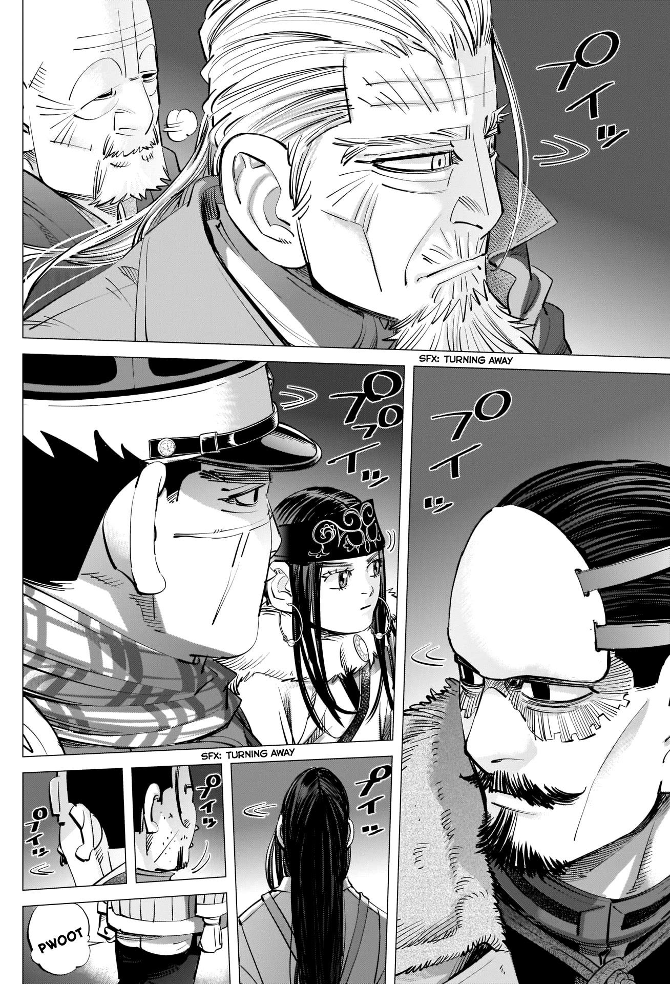 Golden Kamui Chapter 257 page 6 - Chapter 257: Disappointed Face