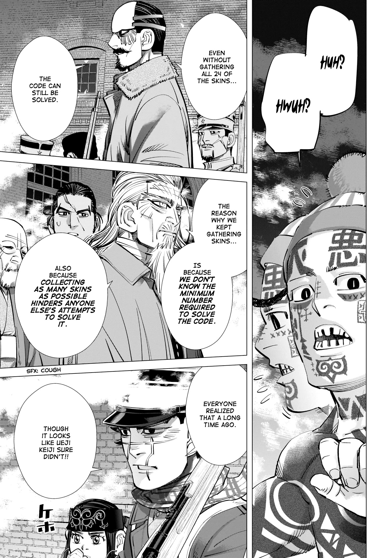 Golden Kamui Chapter 257 page 7 - Chapter 257: Disappointed Face