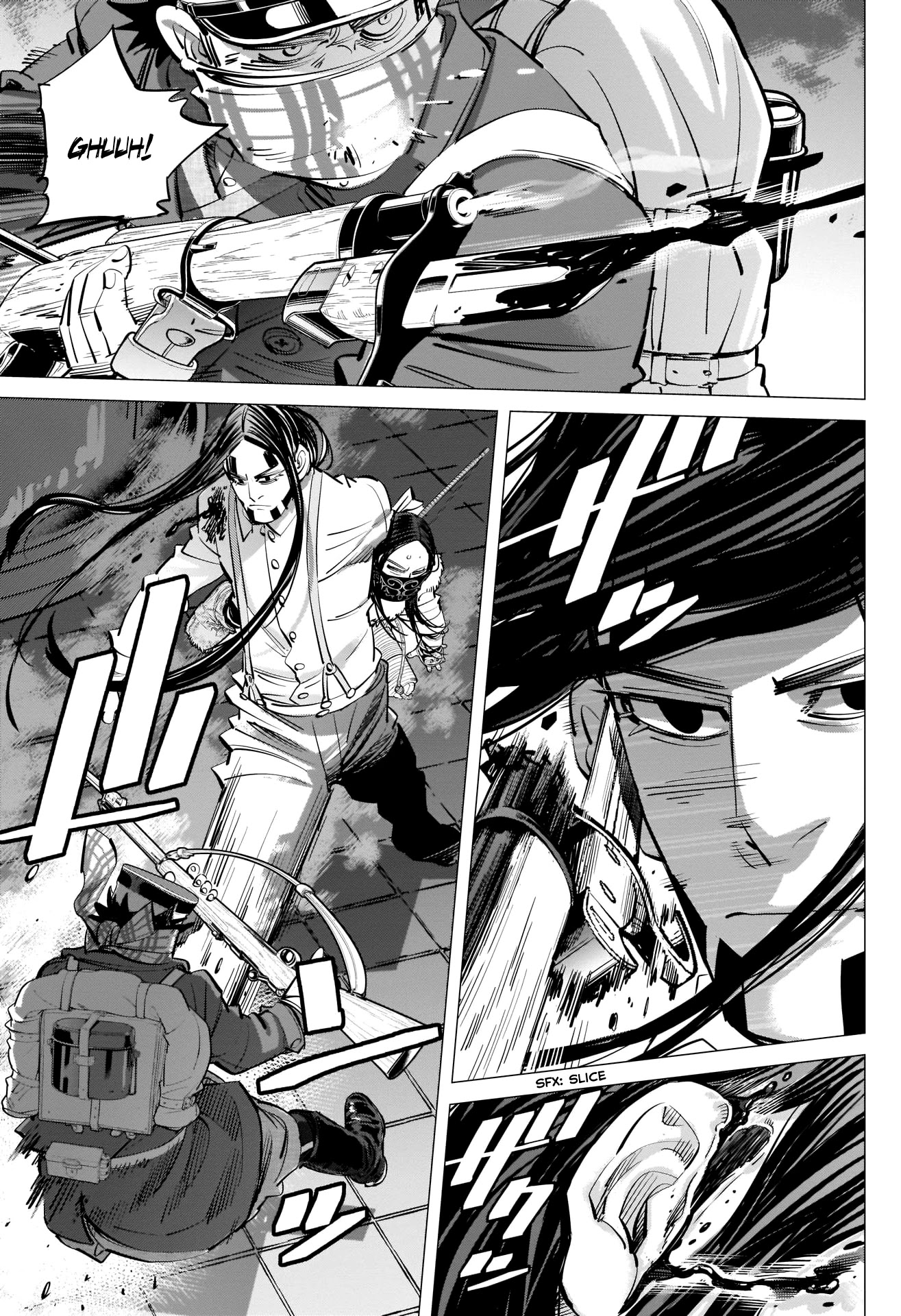 Golden Kamui Chapter 258 page 13 - Chapter 258: Burden