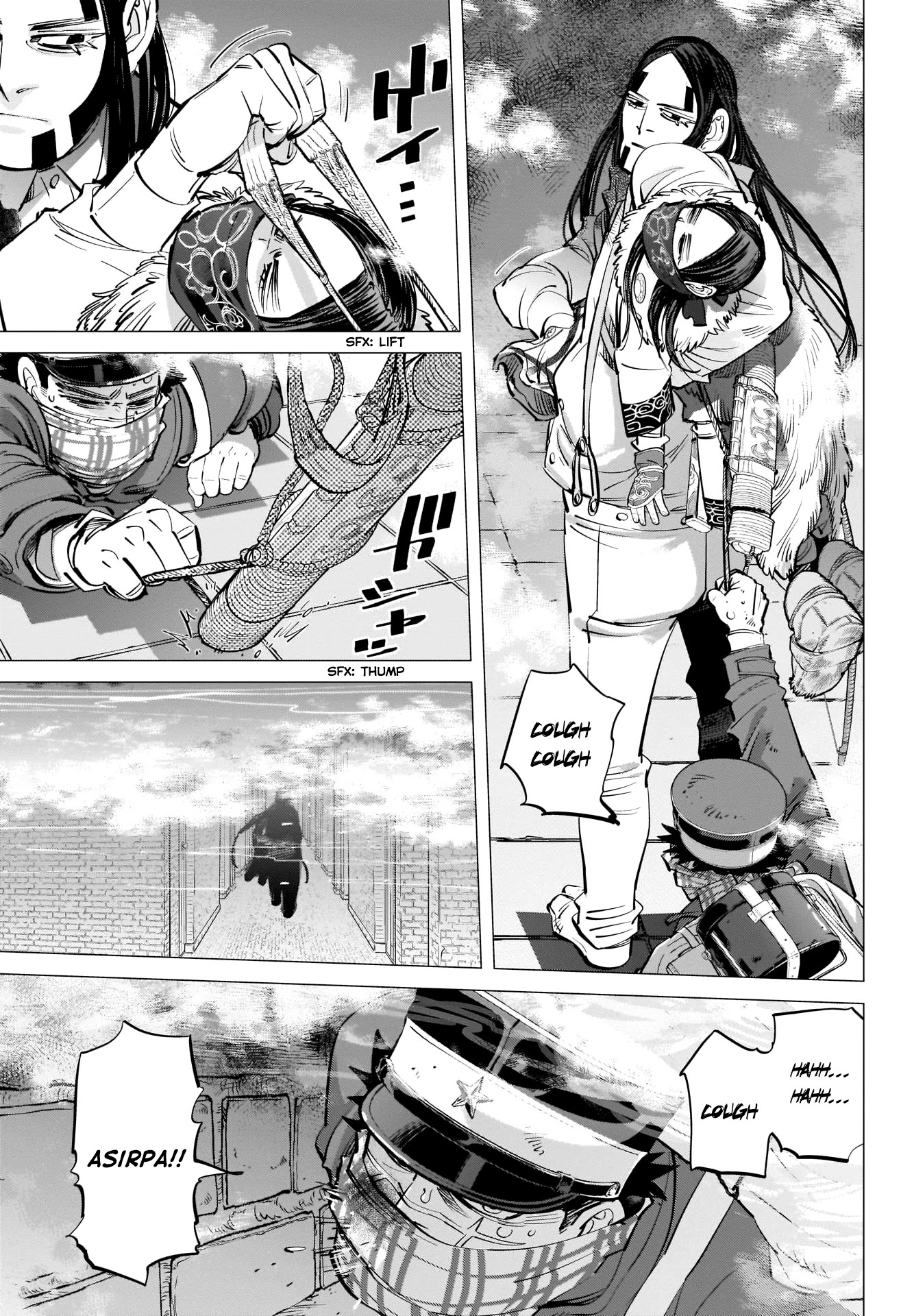 Golden Kamui Chapter 258 page 15 - Chapter 258: Burden