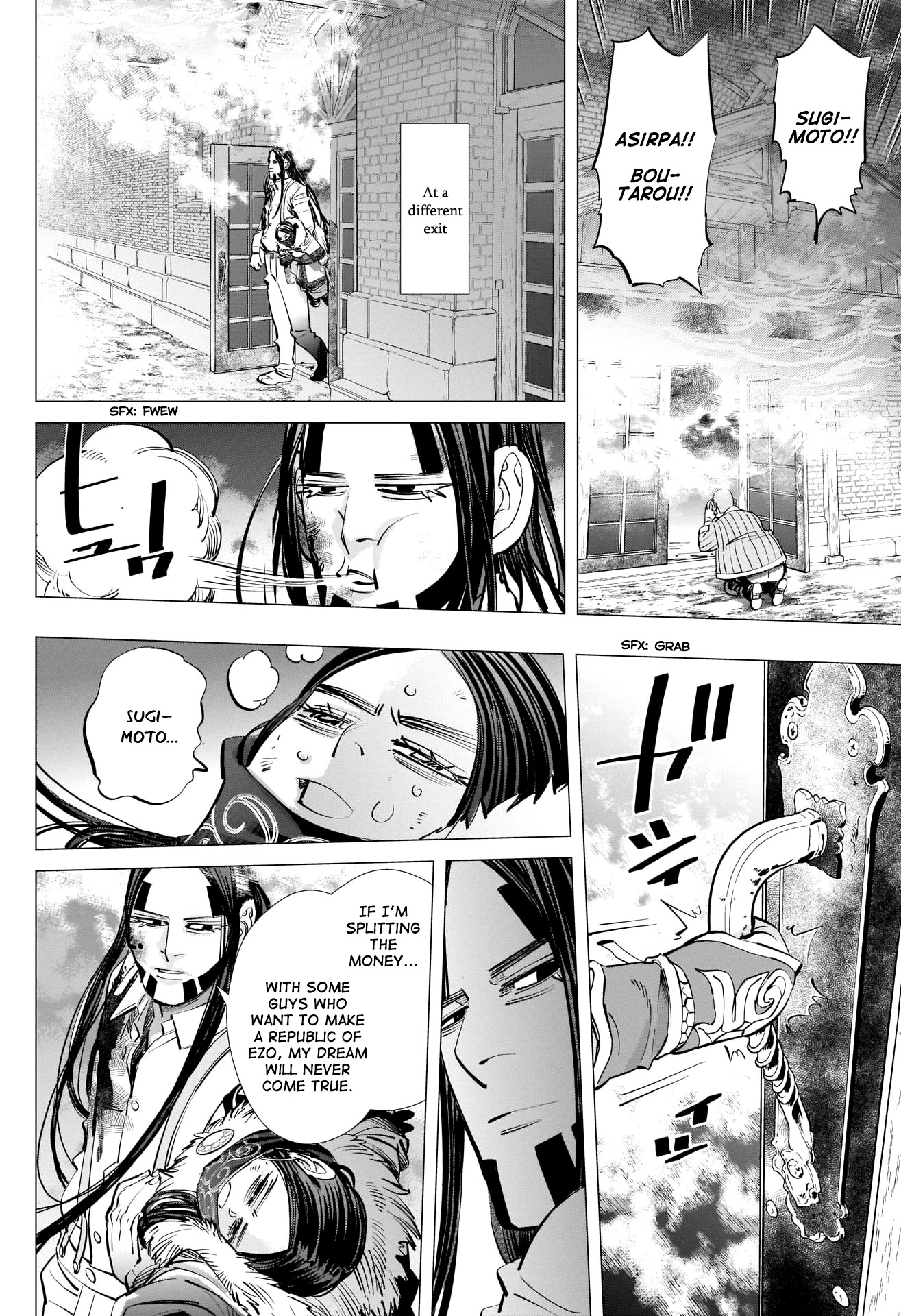Golden Kamui Chapter 258 page 16 - Chapter 258: Burden