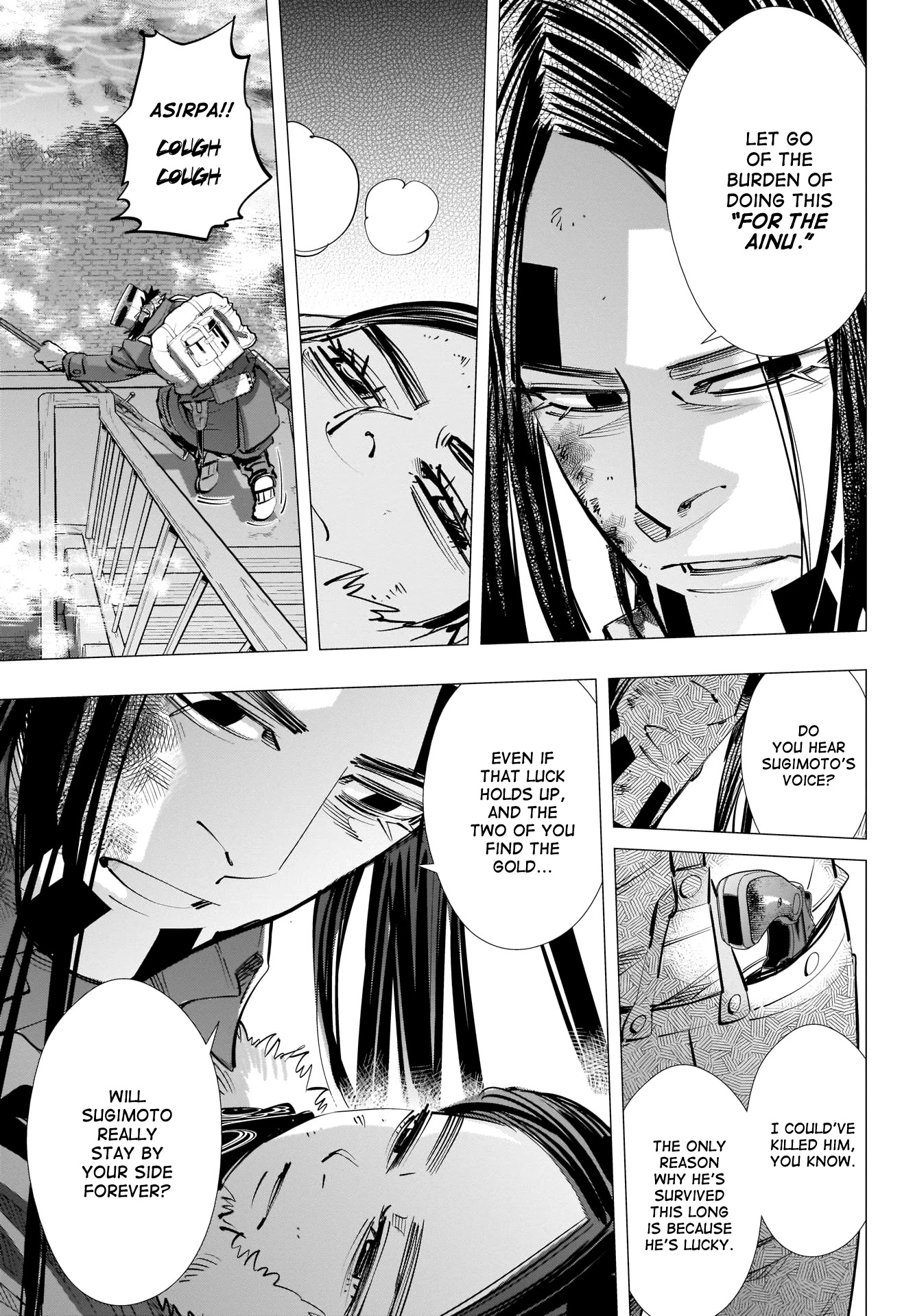 Golden Kamui Chapter 258 page 17 - Chapter 258: Burden