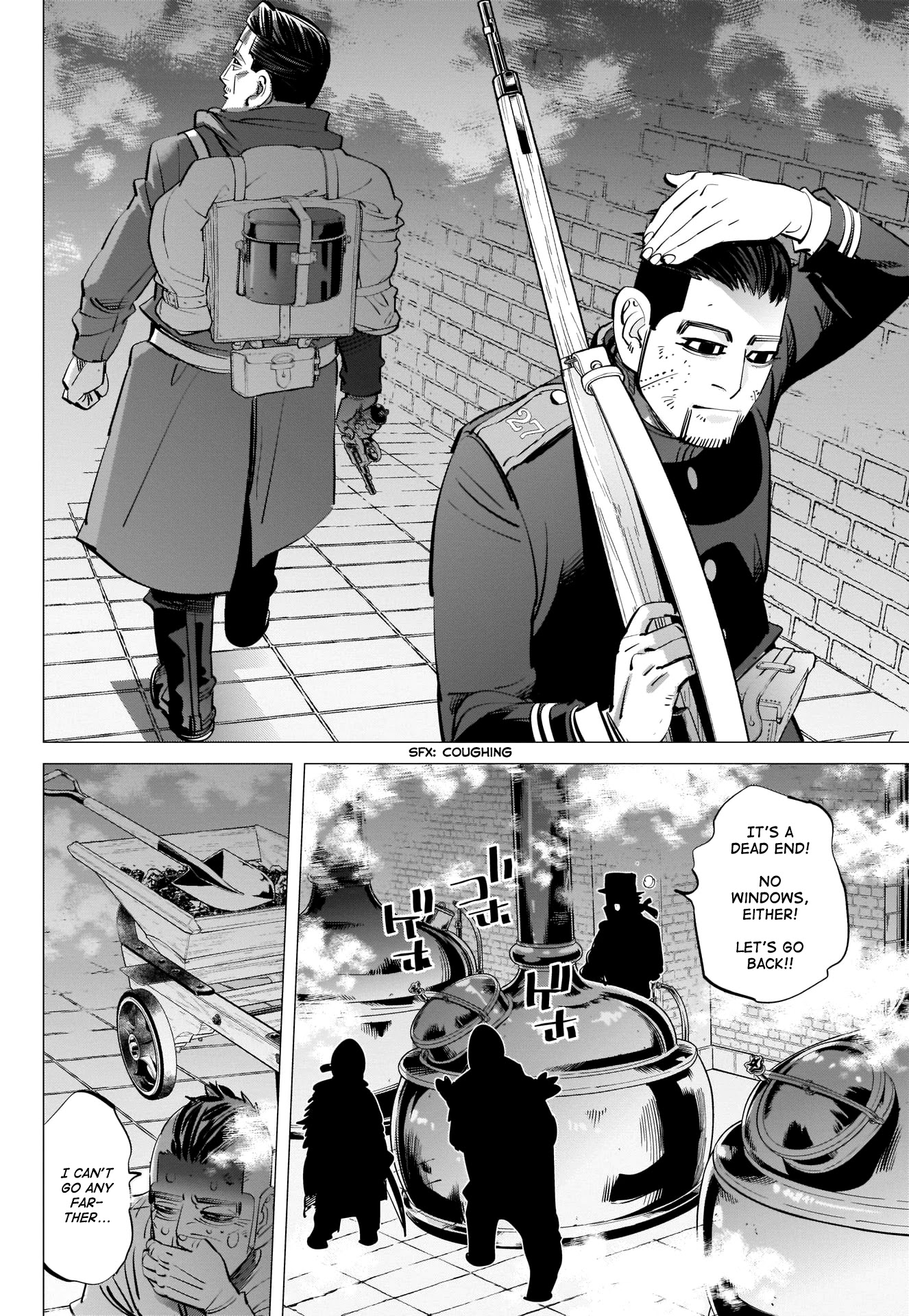 Golden Kamui Chapter 258 page 8 - Chapter 258: Burden