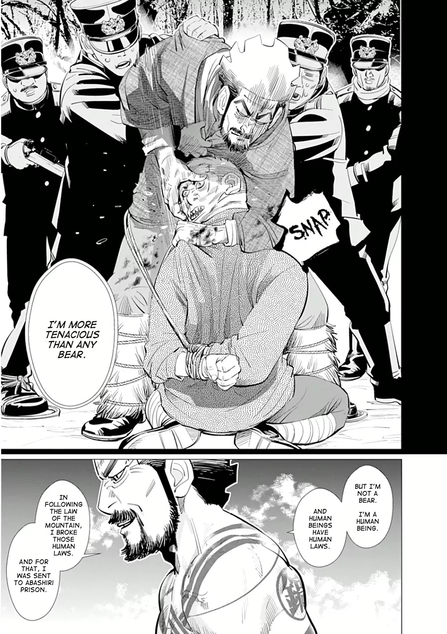 Golden Kamui Chapter 26 page 10 - Chapter 26: Law of the Mountain