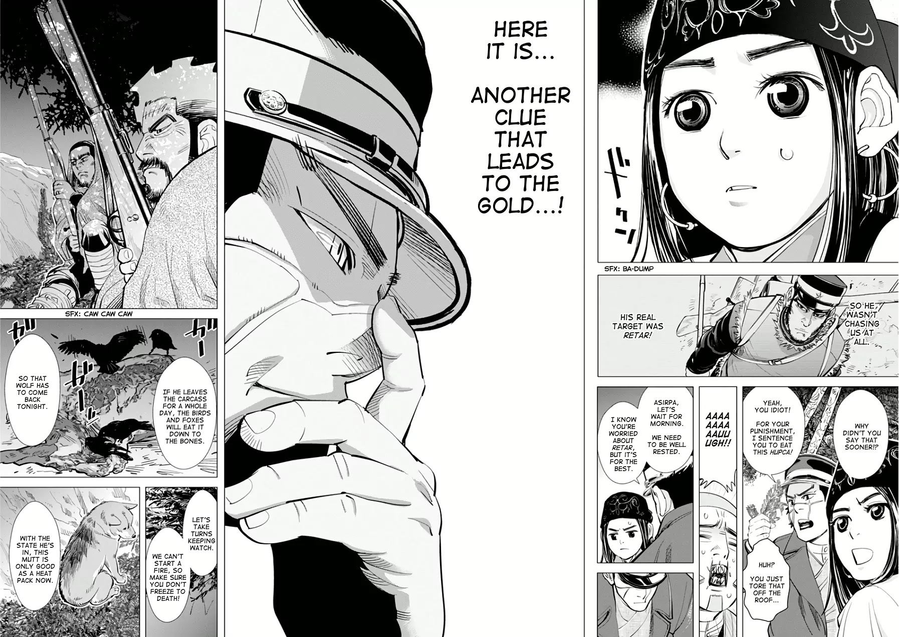 Golden Kamui Chapter 26 page 13 - Chapter 26: Law of the Mountain