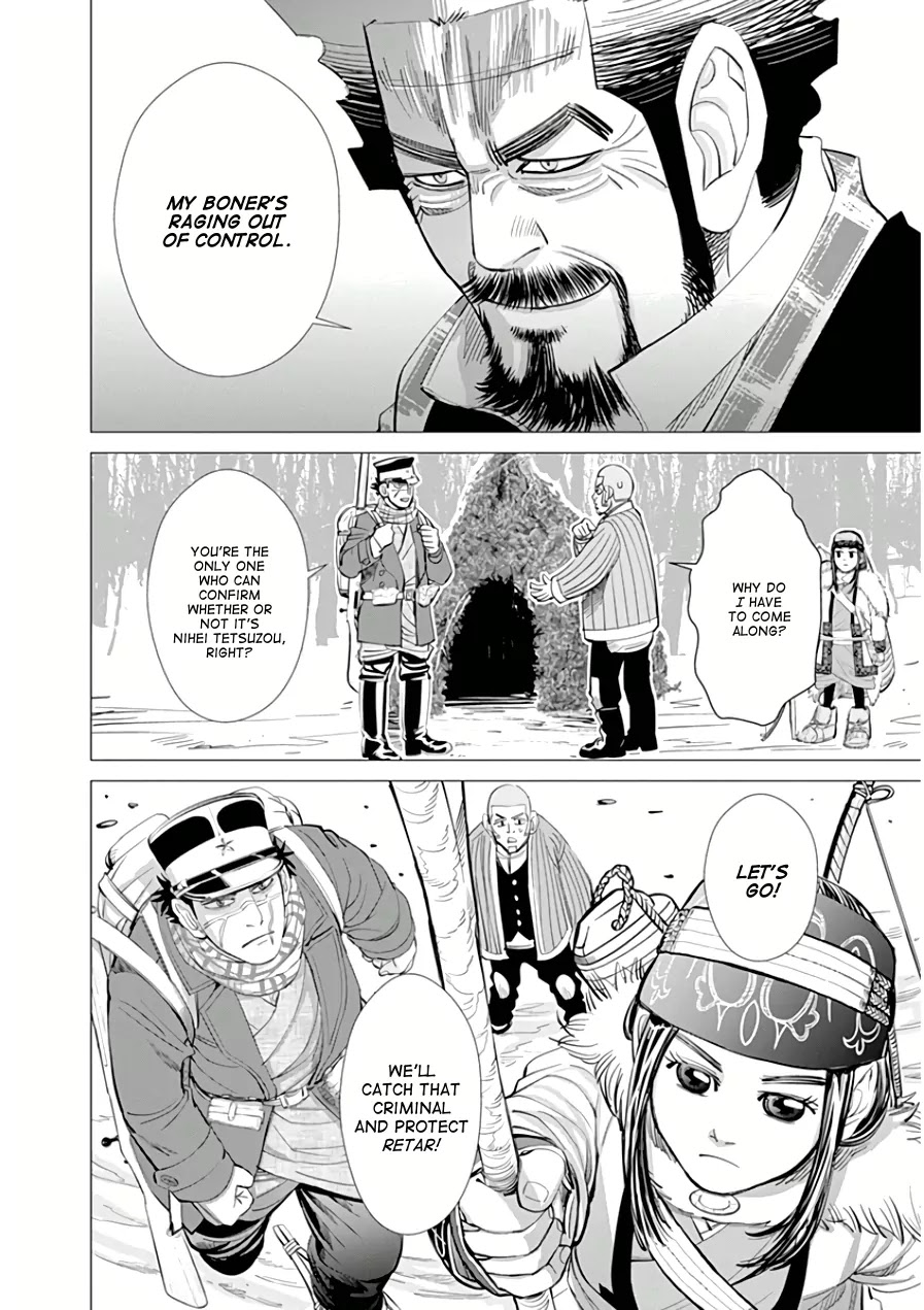 Golden Kamui Chapter 26 page 16 - Chapter 26: Law of the Mountain