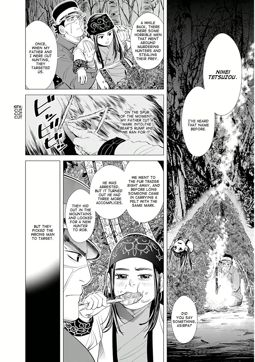 Golden Kamui Chapter 26 page 4 - Chapter 26: Law of the Mountain