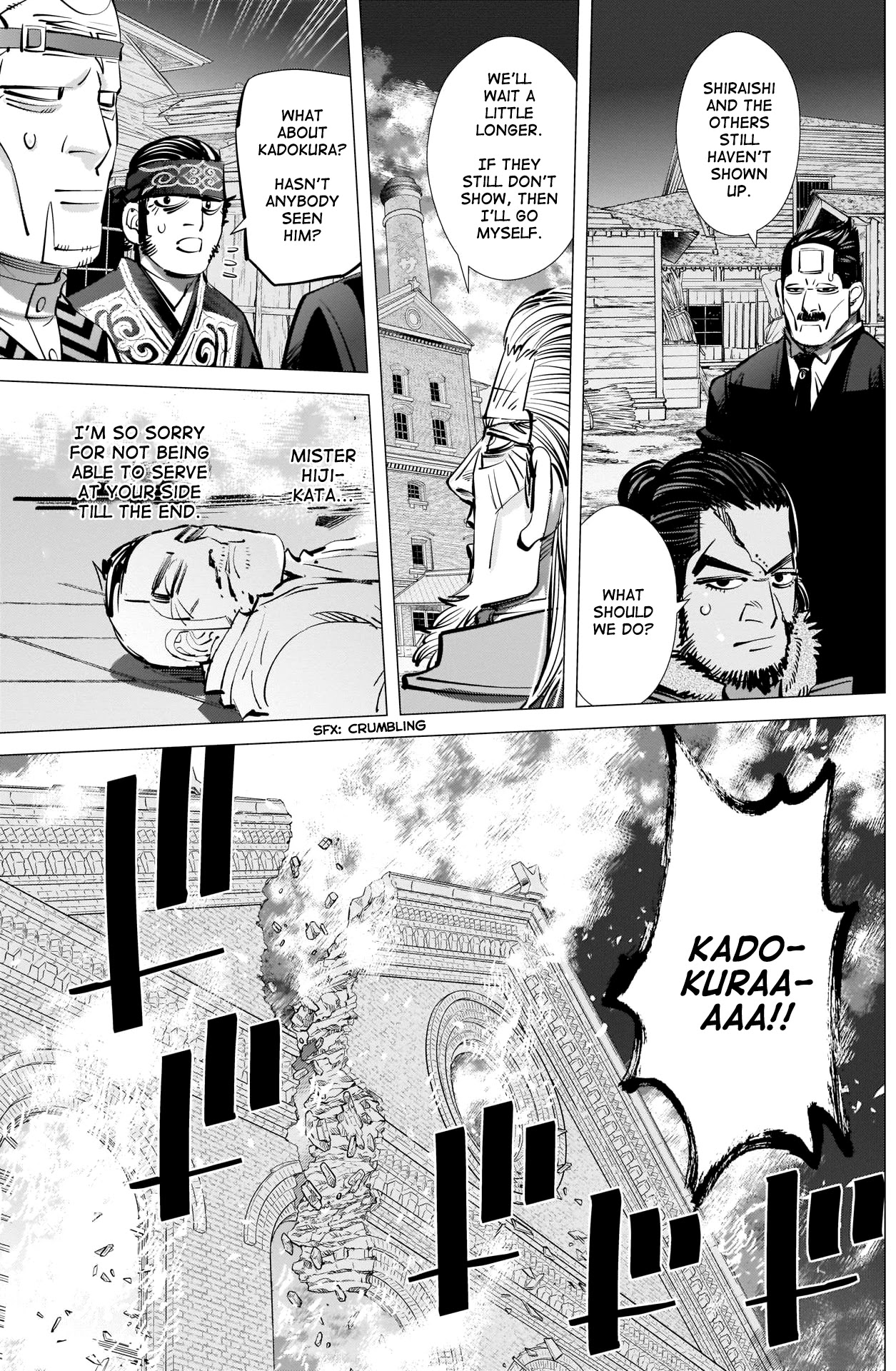 Golden Kamui Chapter 260 page 15 - Chapter 260: Guard at Any Cost