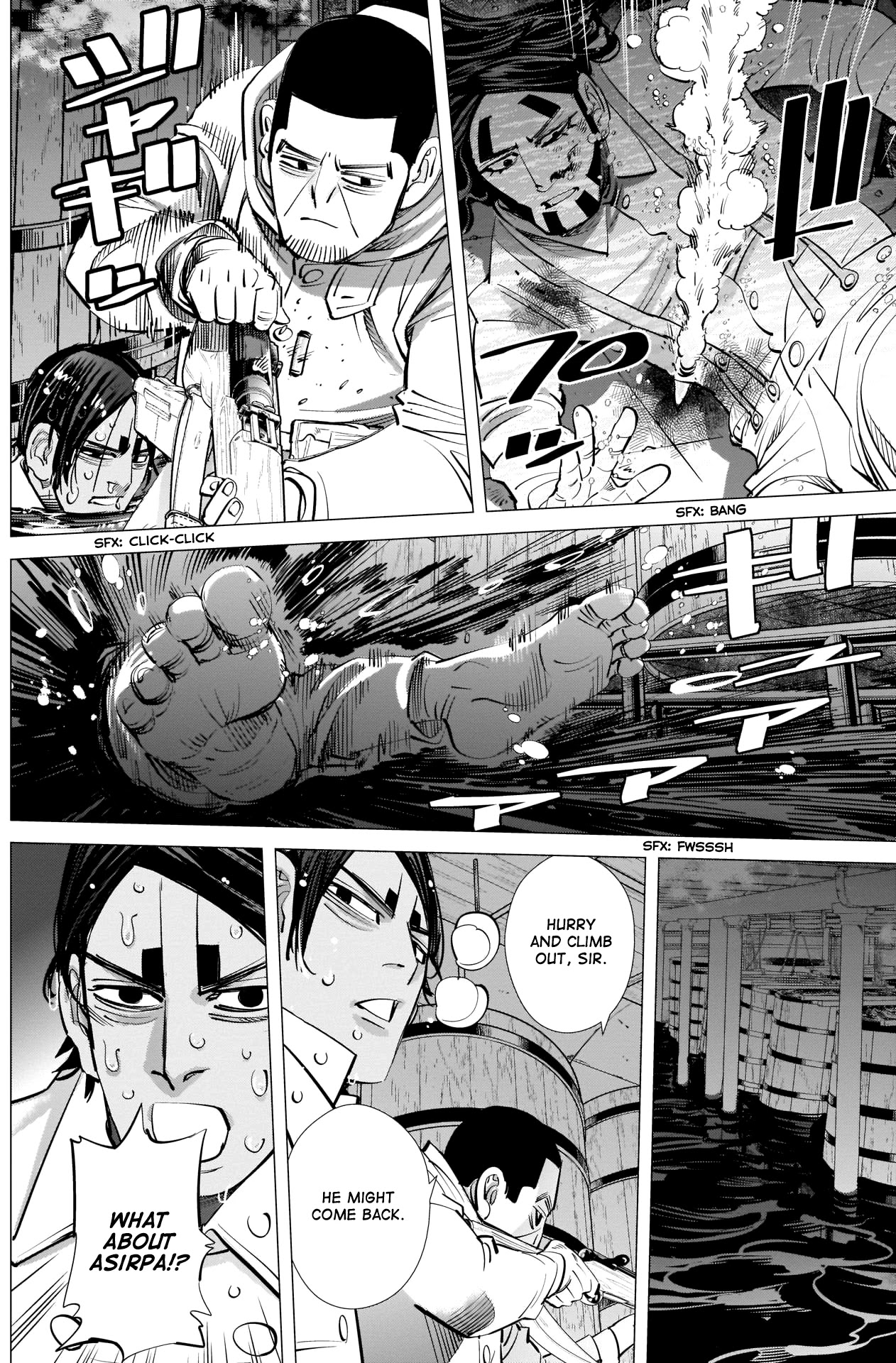 Golden Kamui Chapter 260 page 6 - Chapter 260: Guard at Any Cost
