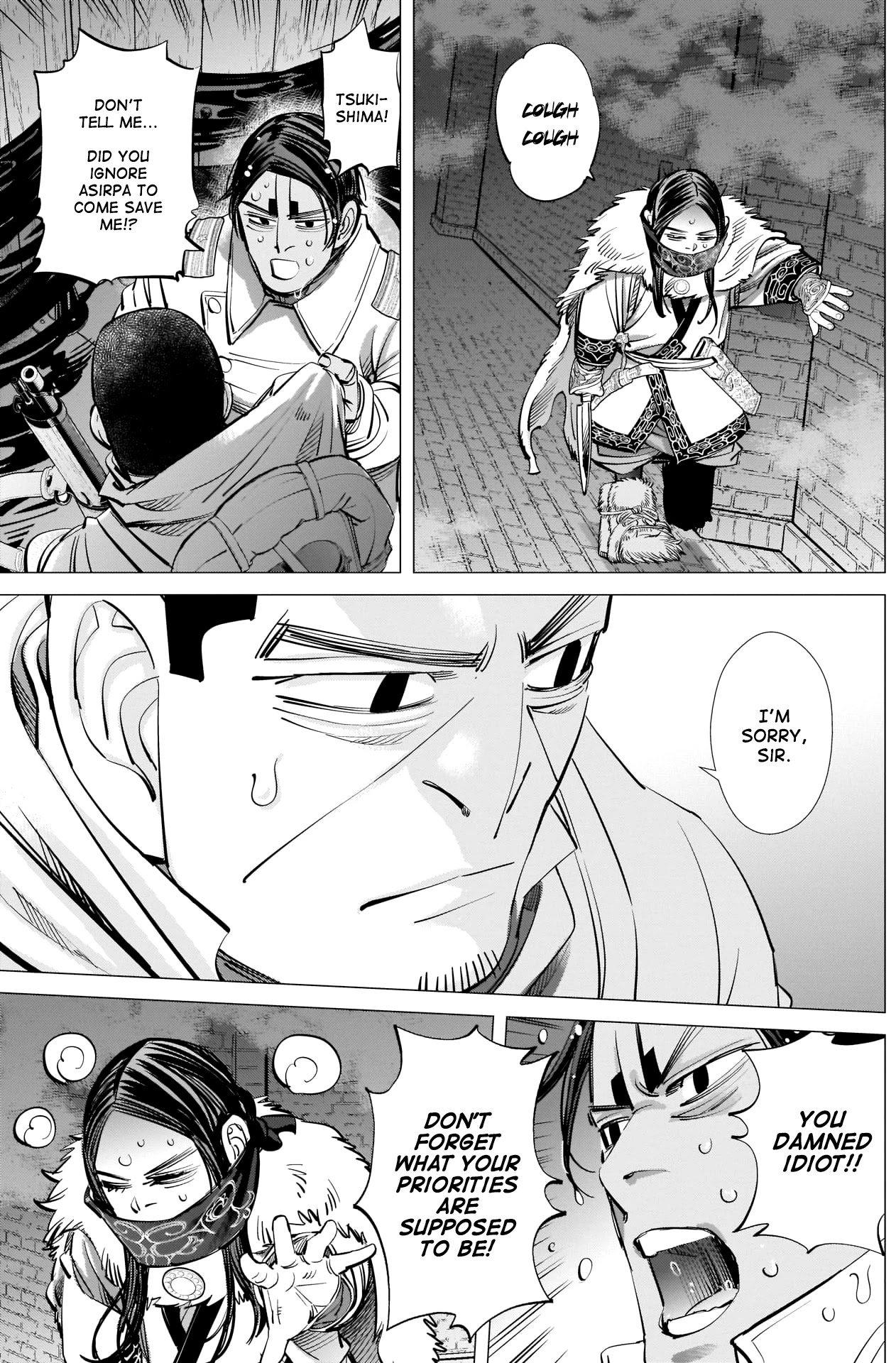 Golden Kamui Chapter 260 page 7 - Chapter 260: Guard at Any Cost