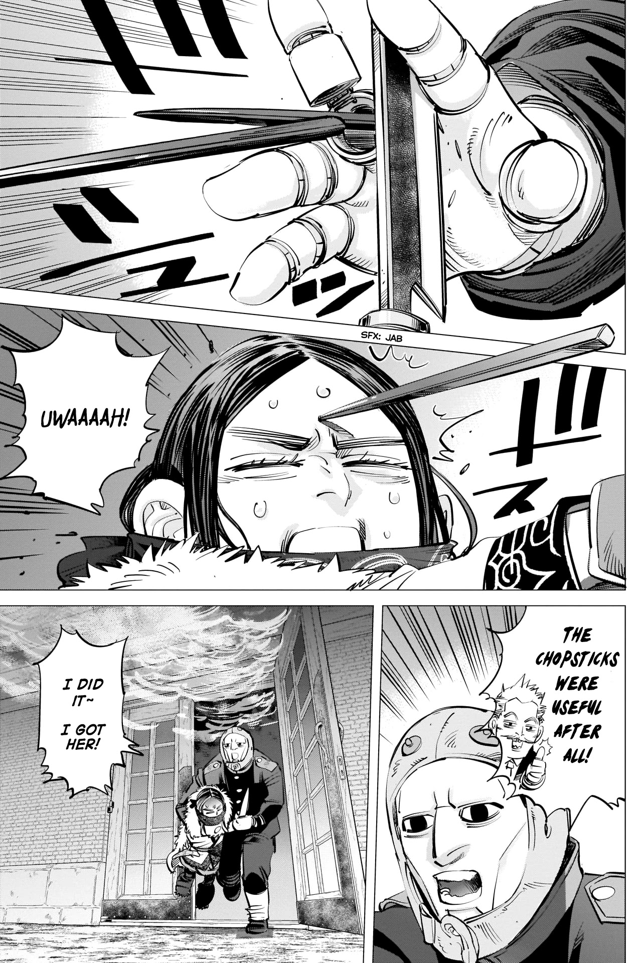 Golden Kamui Chapter 260 page 9 - Chapter 260: Guard at Any Cost