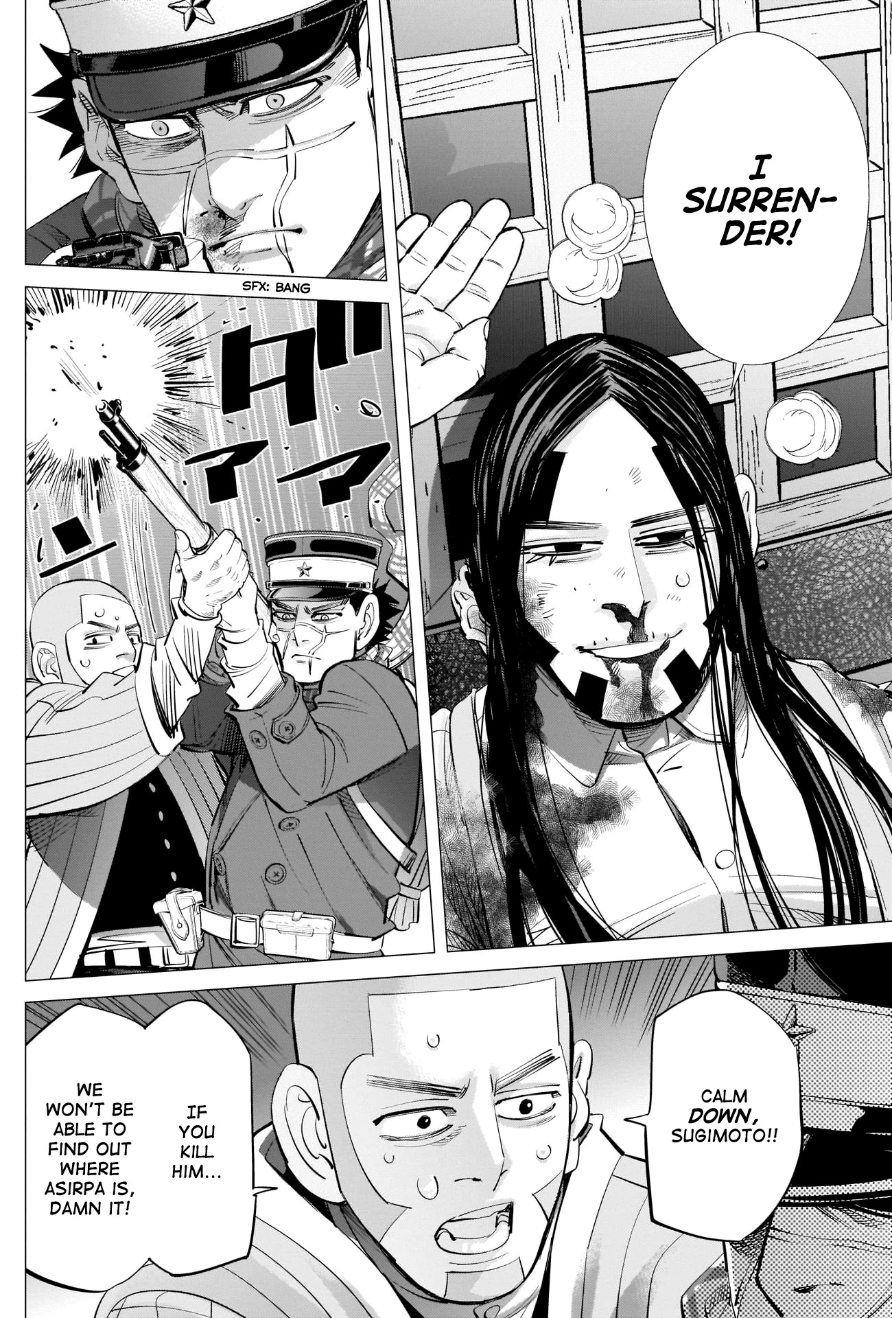 Golden Kamui Chapter 261 page 10 - Chapter 261: Fire Brigade