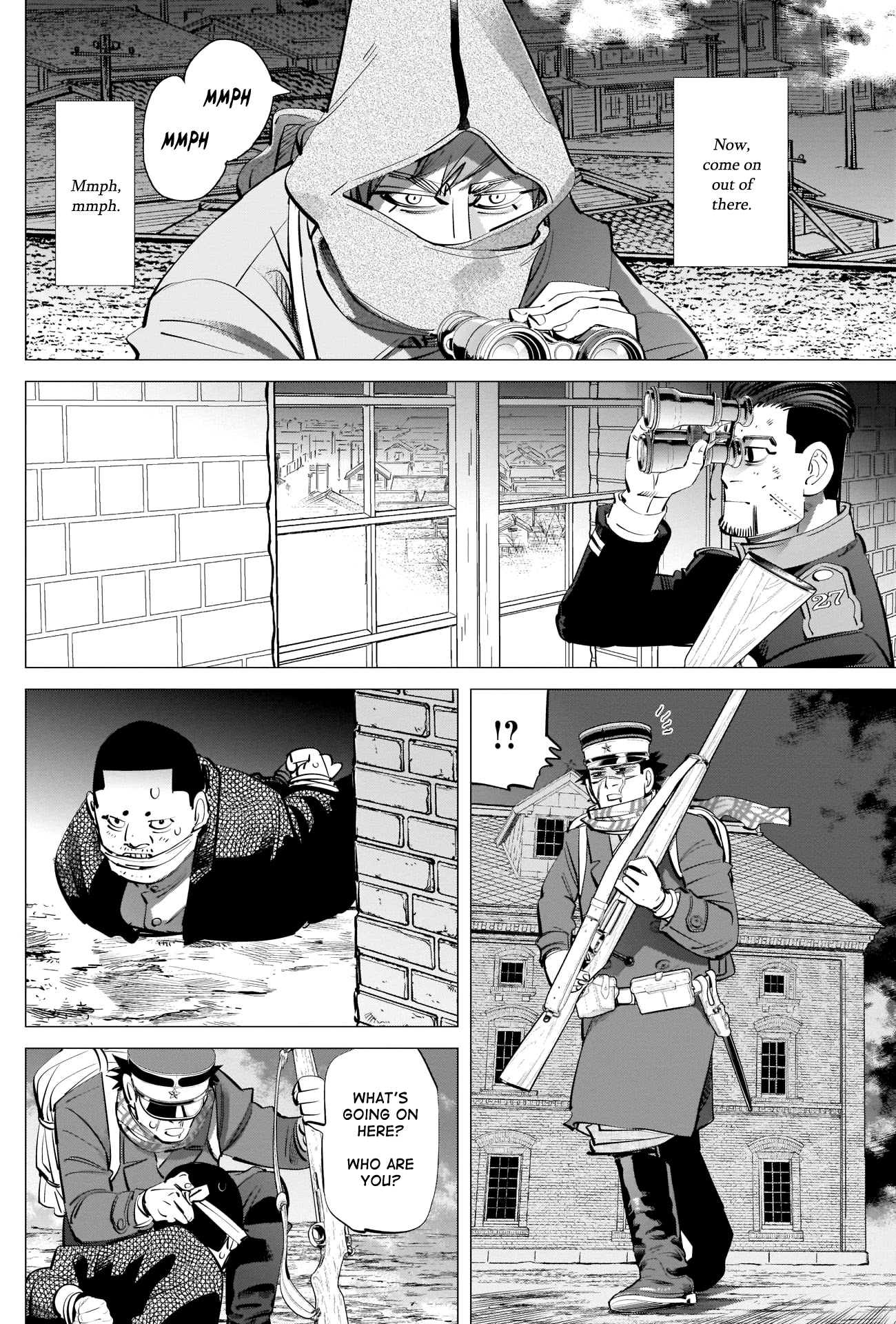Golden Kamui Chapter 261 page 12 - Chapter 261: Fire Brigade