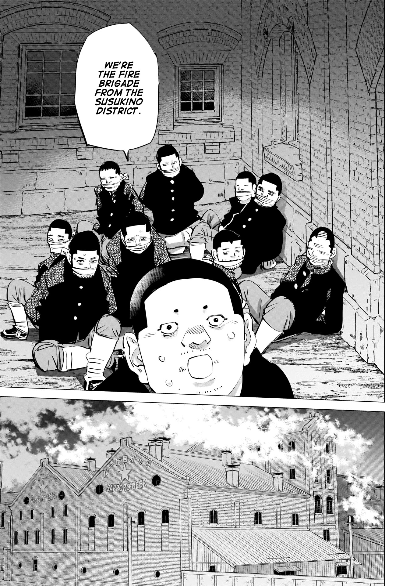 Golden Kamui Chapter 261 page 13 - Chapter 261: Fire Brigade
