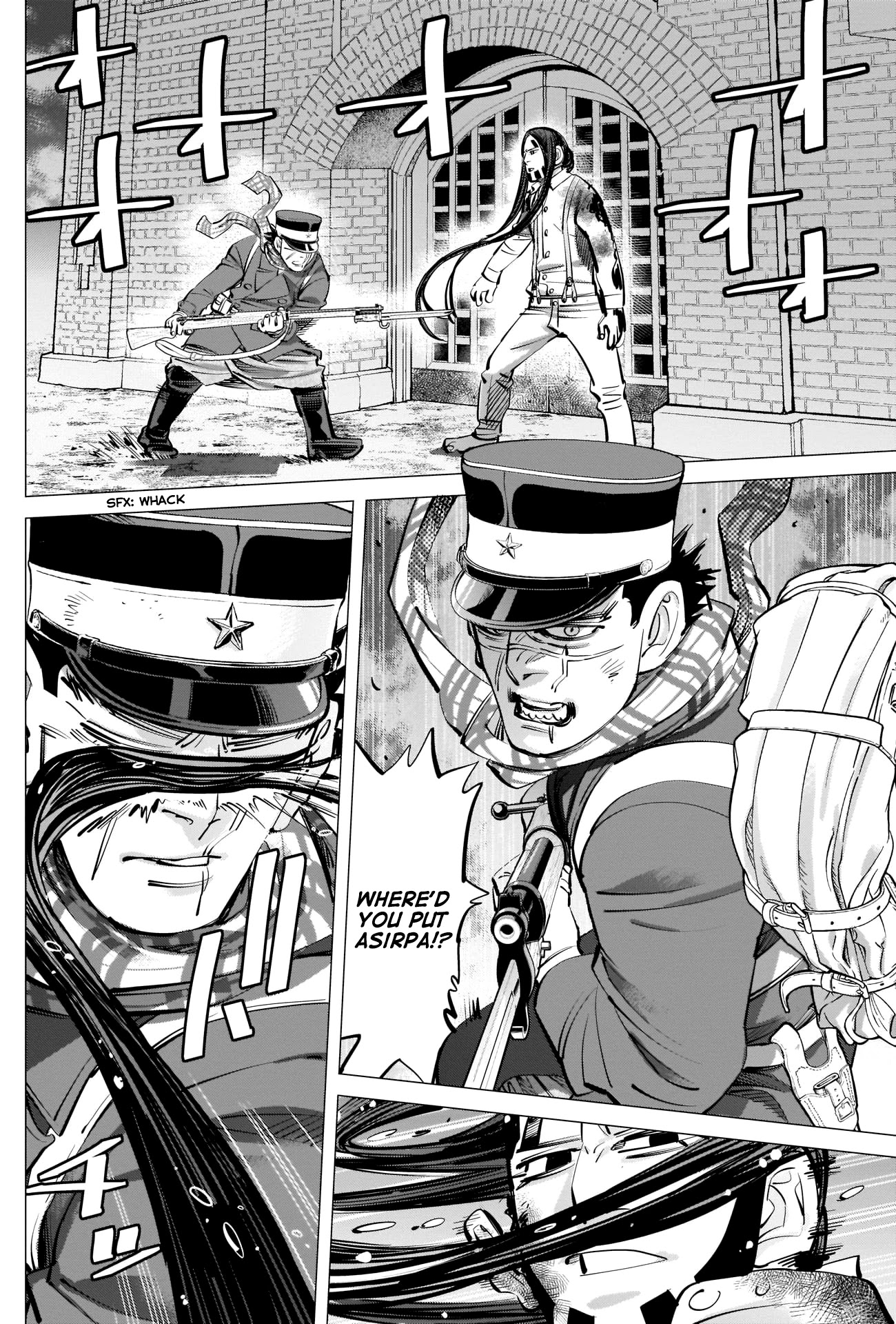 Golden Kamui Chapter 261 page 6 - Chapter 261: Fire Brigade