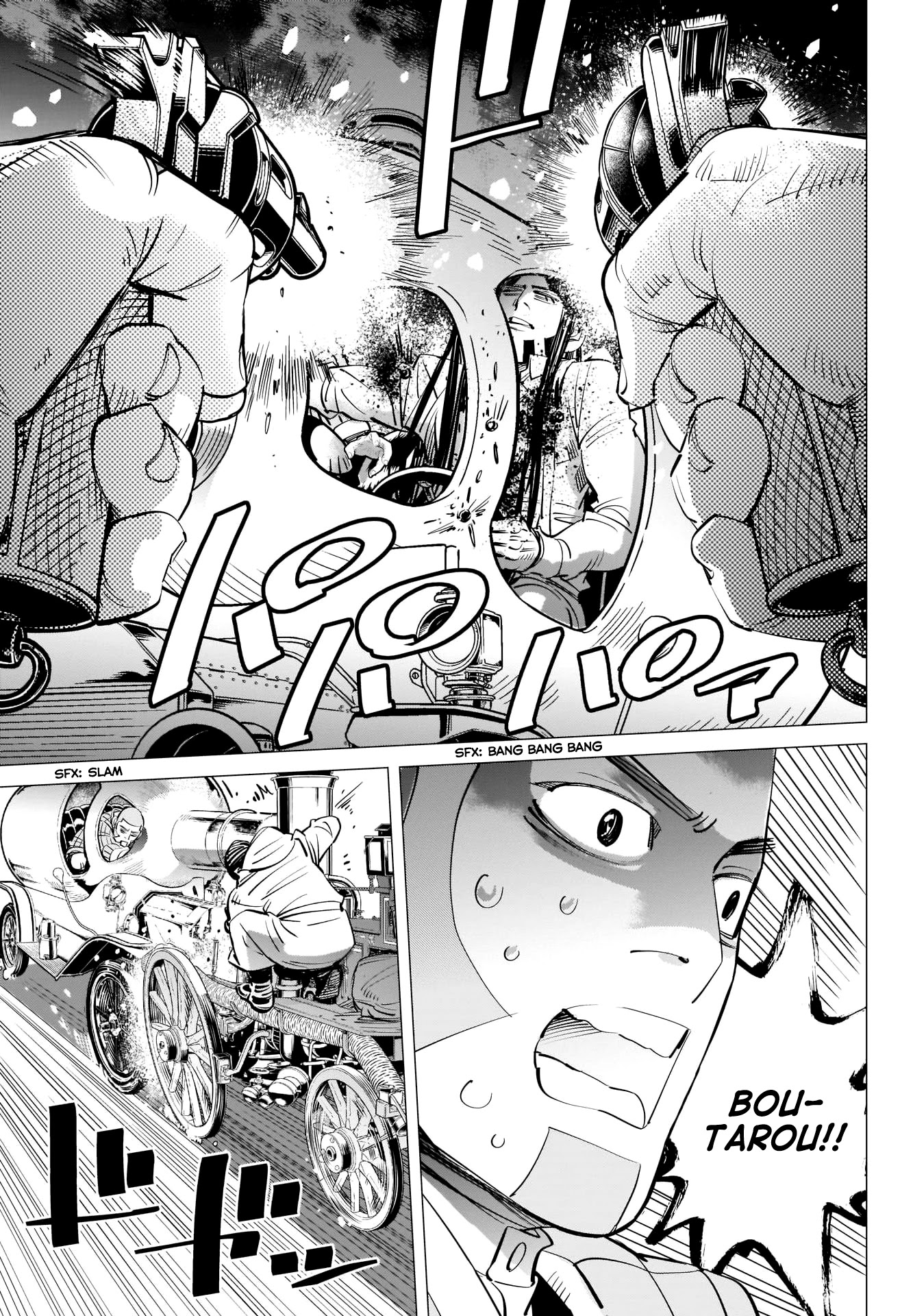 Golden Kamui Chapter 262 page 18 - Chapter 262: The Sapporo Beer Car Chase