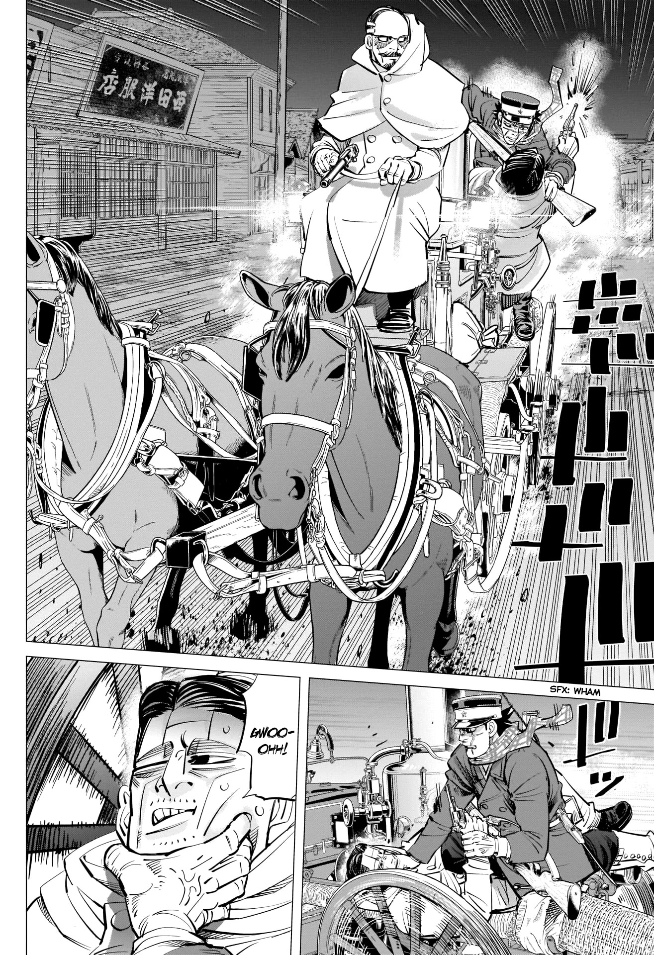 Golden Kamui Chapter 263 page 12 - Chapter 263: Oosawa Fusatarou, Also Known as Boutarou the Pirate