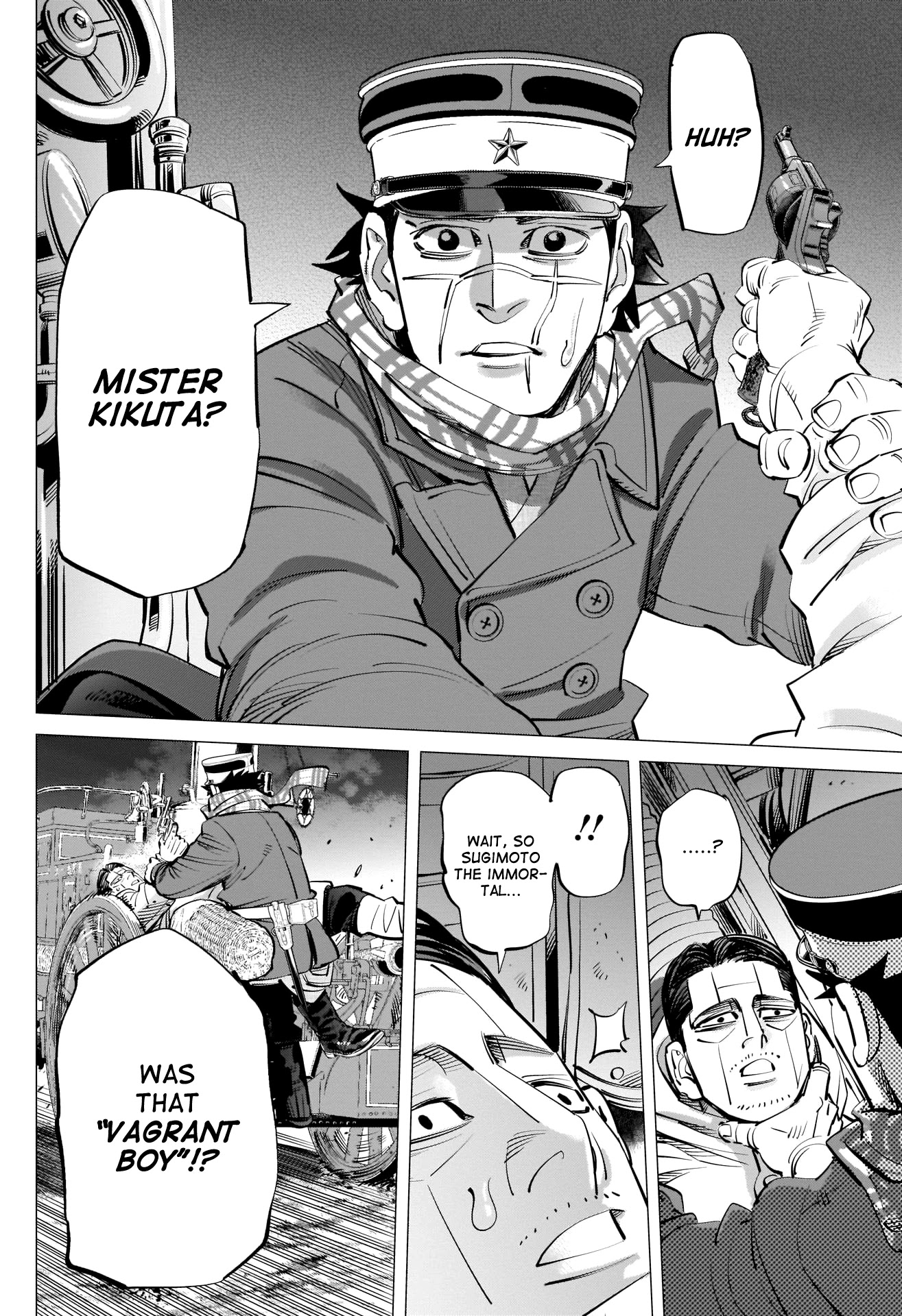 Golden Kamui Chapter 263 page 14 - Chapter 263: Oosawa Fusatarou, Also Known as Boutarou the Pirate
