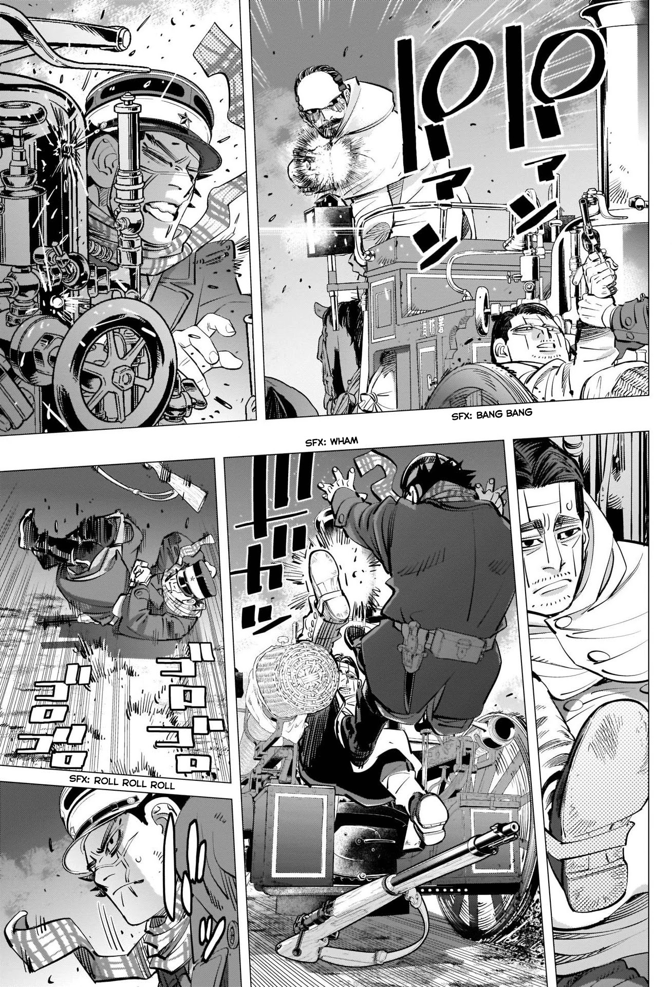 Golden Kamui Chapter 263 page 15 - Chapter 263: Oosawa Fusatarou, Also Known as Boutarou the Pirate