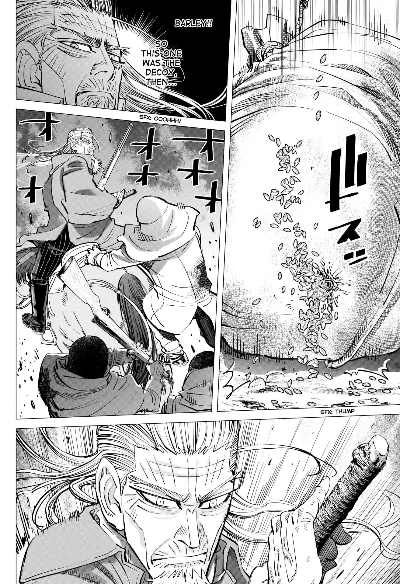 Golden Kamui Chapter 263 page 4 - Chapter 263: Oosawa Fusatarou, Also Known as Boutarou the Pirate