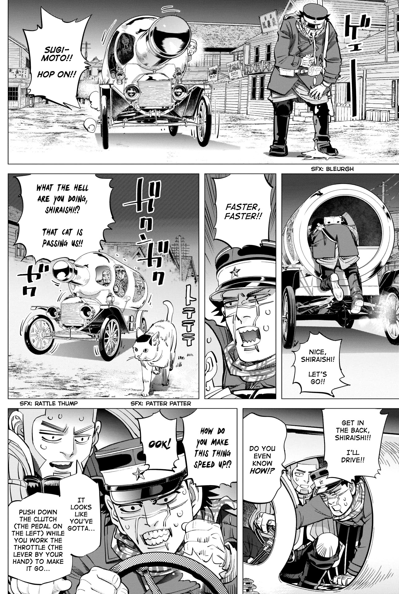 Golden Kamui Chapter 264 page 12 - Chapter 264: The Woman He Saw at the Hospital in Otaru