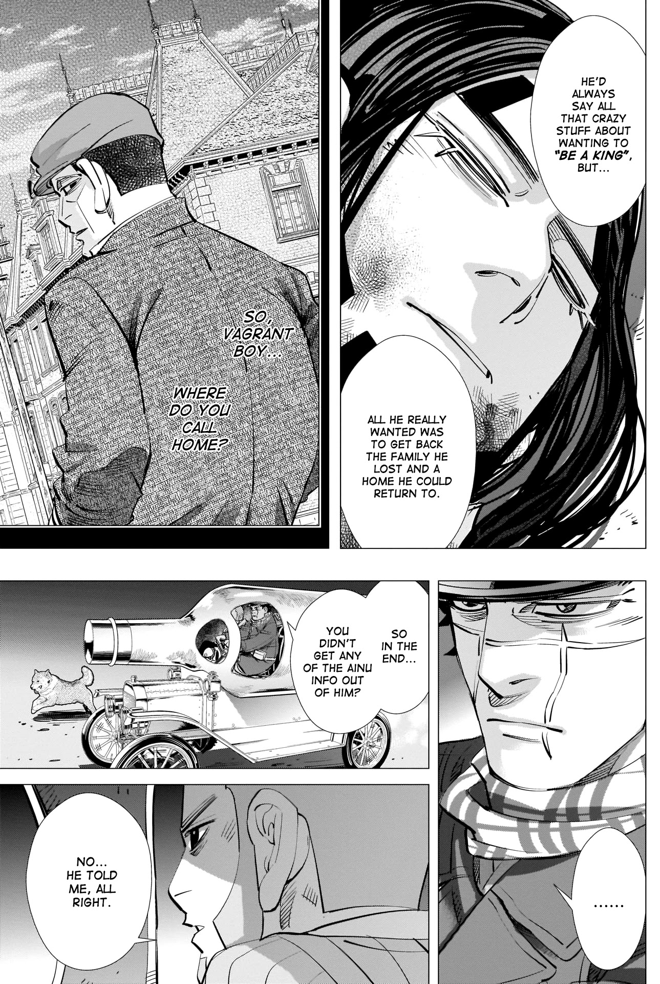 Golden Kamui Chapter 264 page 15 - Chapter 264: The Woman He Saw at the Hospital in Otaru