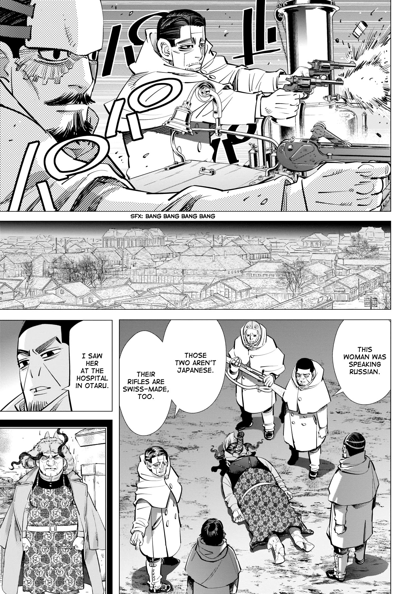 Golden Kamui Chapter 264 page 9 - Chapter 264: The Woman He Saw at the Hospital in Otaru
