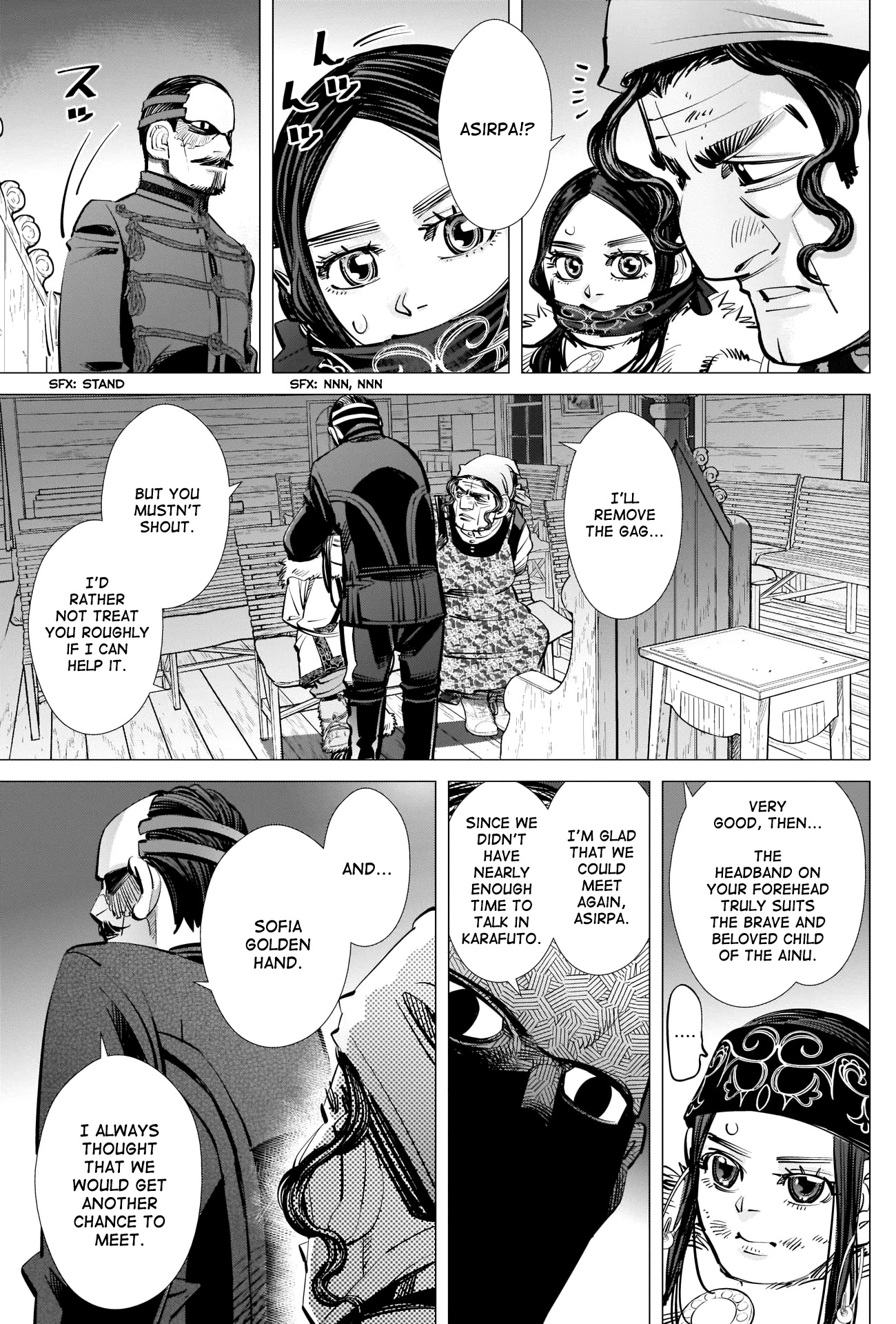 Golden Kamui Chapter 265 page 11 - Chapter 265: Keyhole