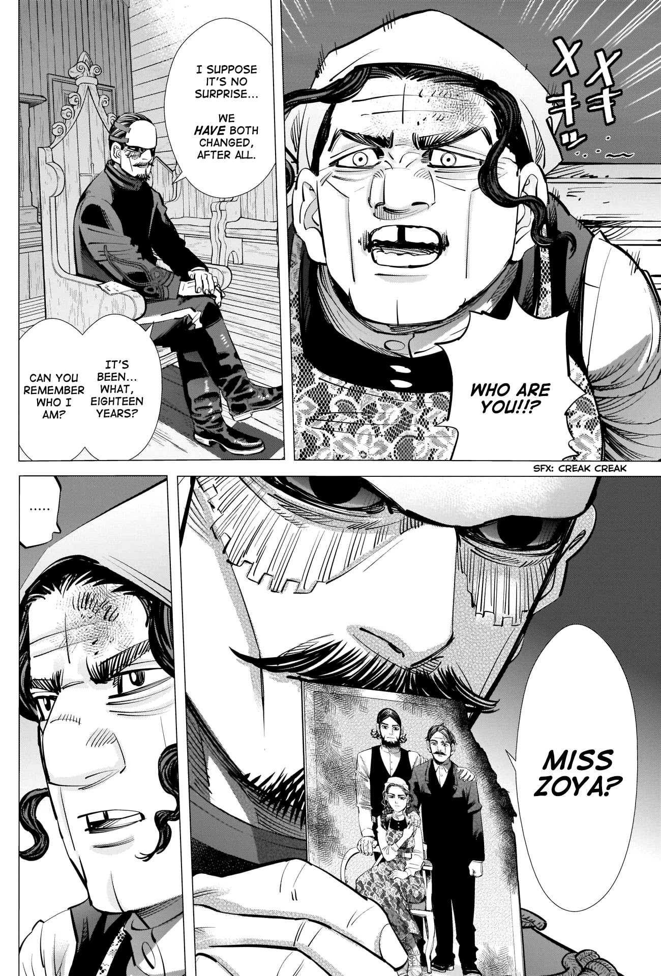 Golden Kamui Chapter 265 page 12 - Chapter 265: Keyhole