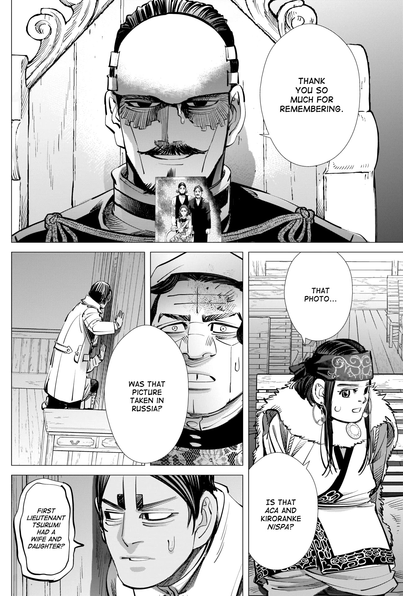 Golden Kamui Chapter 265 page 16 - Chapter 265: Keyhole