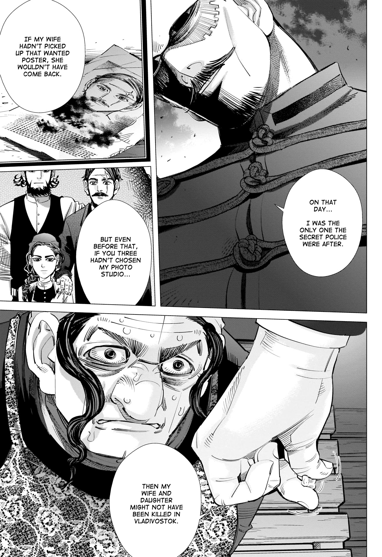 Golden Kamui Chapter 266 page 11 - Chapter 266: Pinky Finger Bones