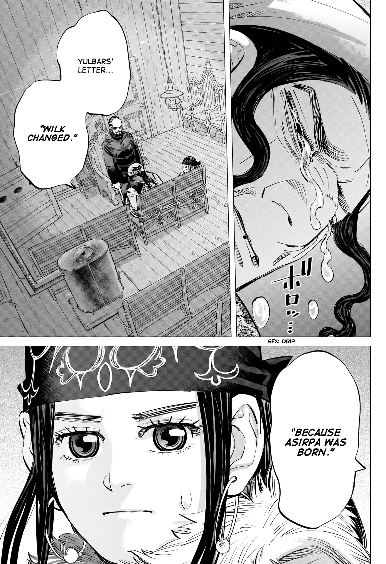 Golden Kamui Chapter 266 page 15 - Chapter 266: Pinky Finger Bones