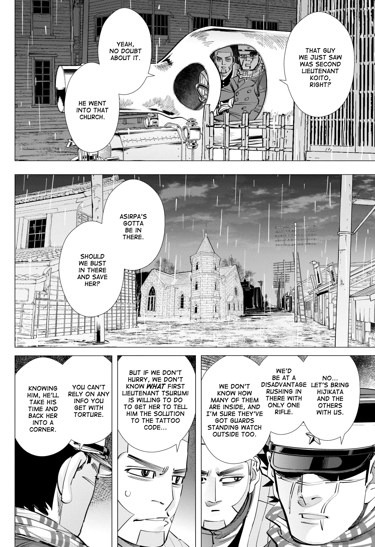 Golden Kamui Chapter 266 page 16 - Chapter 266: Pinky Finger Bones
