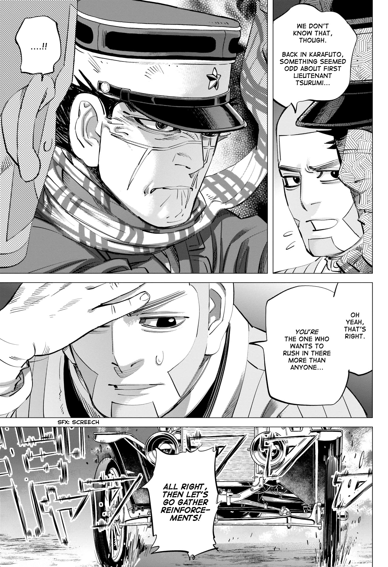 Golden Kamui Chapter 266 page 17 - Chapter 266: Pinky Finger Bones