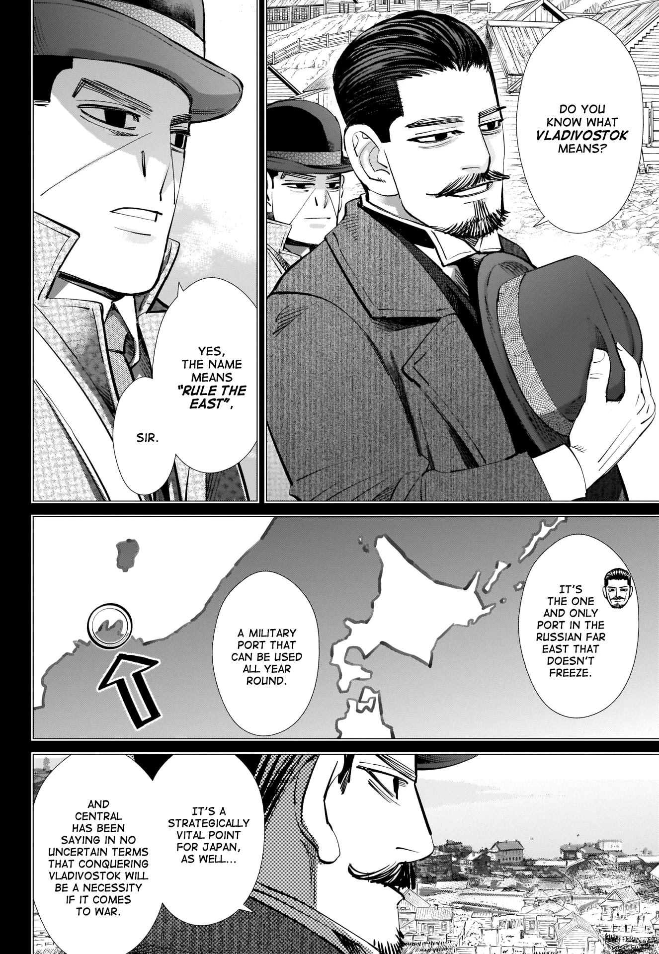 Golden Kamui Chapter 266 page 2 - Chapter 266: Pinky Finger Bones